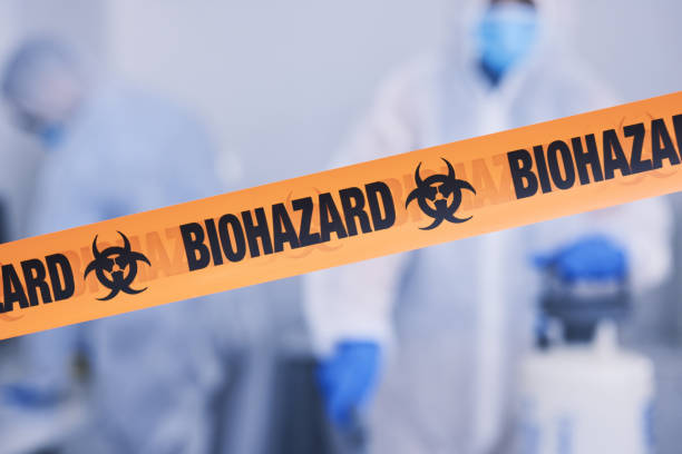 Professional Biohazard Cleanup technician working in Englewood, TN